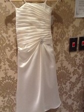 Alexia designs junior bridesmaid dress size 6 Ivory