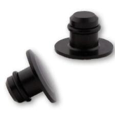 2x cover caps for M10 mirror thread HIGHSIDER CNC black