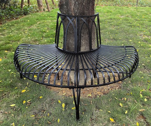 Metal garden semi circle - metal,