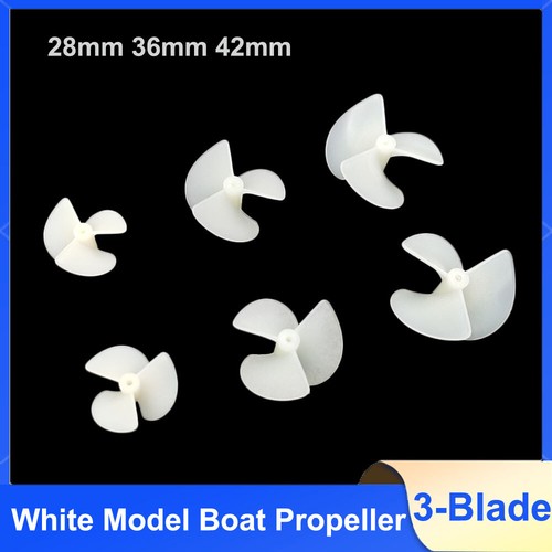 Model boat biade white - model, 3-biade