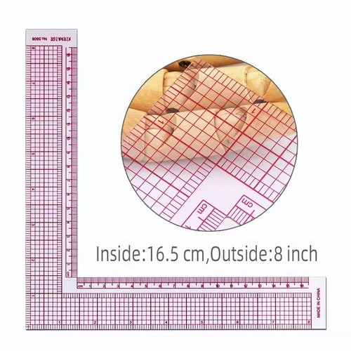 Garment cutting plastic - plastic, l