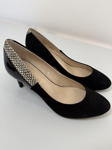 Autograph black suede - m&s,