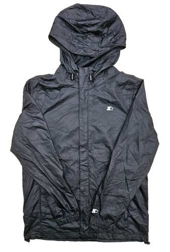 Starter black windbreaker - starter,