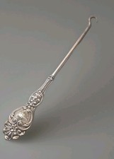 Antique Sterling Silver Button