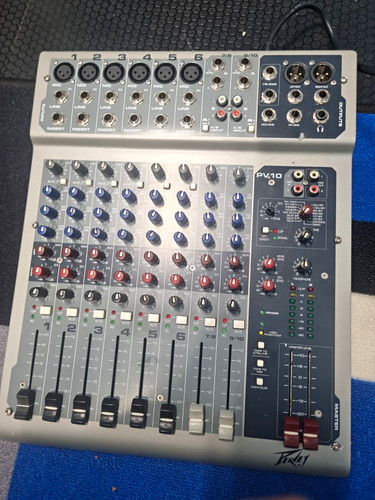 Peavey pv10 channel mixer - pv10, 10-channel