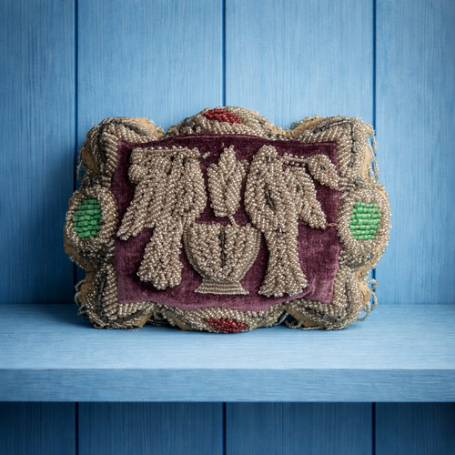 Antique pincushion iroquois - pincushion,