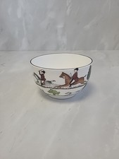 Coalport hunting scene bowl - coalport,