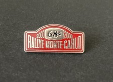 Official Rally Monte Carlo 68 Pin Badge