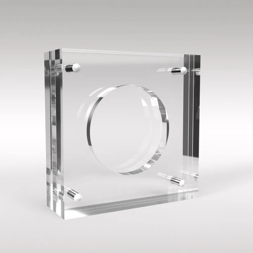 Challenge coin acrylic display - acrylic,
