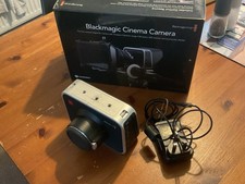 Blackmagic Cinema Camera 2.5k EF Mount and 480gb SSD Card & original box