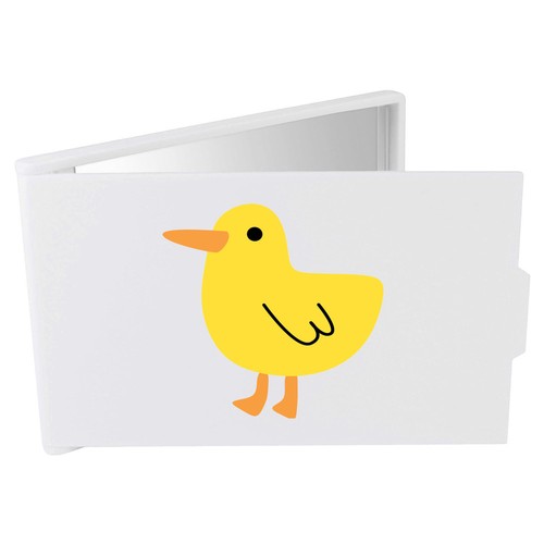 Yellow duck compact makeup - 'yellow, duck'