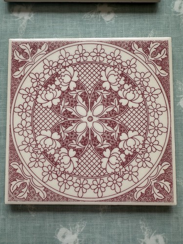 Victorian style tiles x4 - style, tiles.