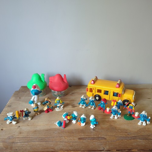 Mixed bundle smurf toys - smurf, peyo