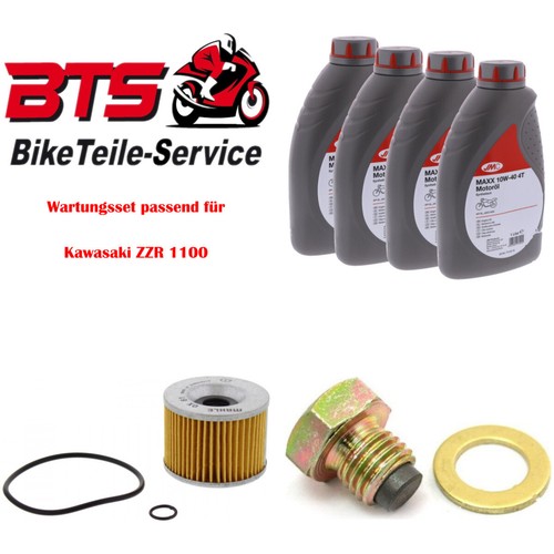 Set oil filter drain plug - set,