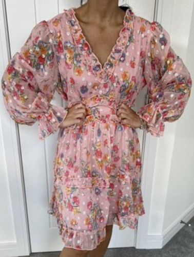 Lipsy floral skater dress size - lipsy,