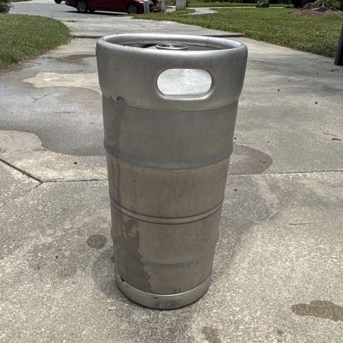 Stainless steel quarter barrel - steel,