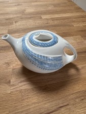 Art Deco Blue and White T-Flo