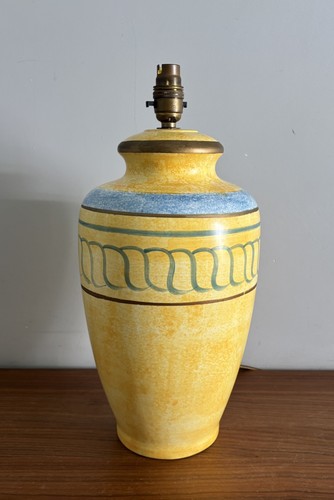 Vintage ceramic table lamp - table,