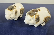 Vintage Glazed Ceramic Pigs