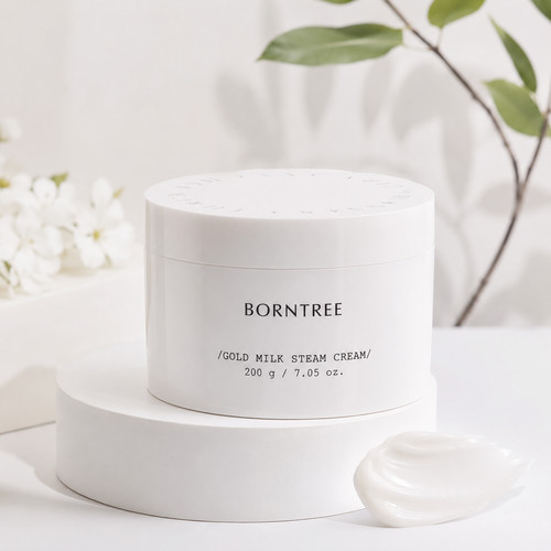 Borntree gold milk steam cream - milk,