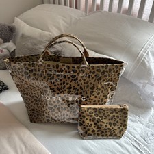Animal Print Tote/Beach Bag And Purse  BN