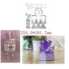 Candy Box Cute Gift Metal Cutting Dies 3D Craft Stencil Embossing Hangmaking