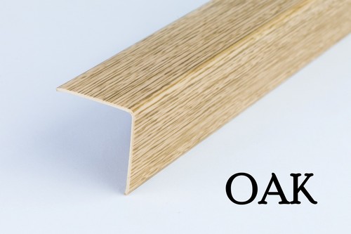 Wood effect plastic pvc - plastic, corner