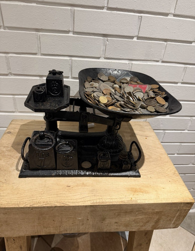Mixed old coins crowns - kg,