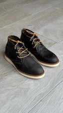 Red Wing Chukka Boots 3150 - Charcoal Rough & Tough Men’s Size 7 UK 