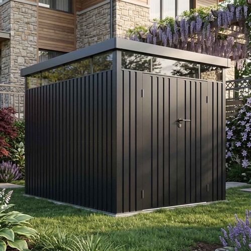 Birchtree 5x8 5ft metal - 6.5x8.5ft,