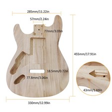 Polished Wood Type Electric