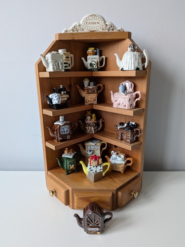 Paul cardew miniature teapots - cardew,