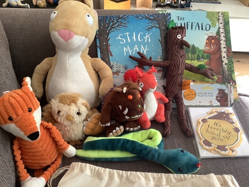 Gruffalo and stickman story - and,