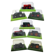 Hachette Model Tractor Bundle x8 Figures New Boxed Unused Massey Bolinder Ford