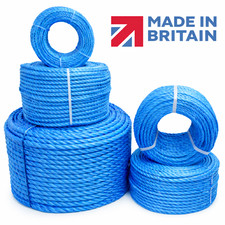 Blue Polypropylene Rope, Heavy