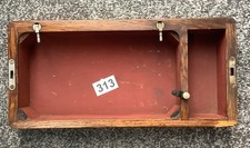 99k 3/4 Size 1928 Original Singer Sewing Machine Bentwood Case BASE , List 313