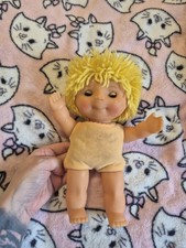 Vintage Yarn Wool Haired Doll