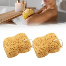 2Pcs/Set Bath Sponge Natural