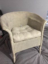 Lloyd Loom Style Chair Cream