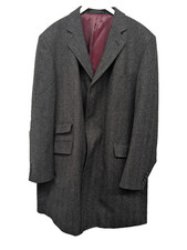 M&S Mens Overcoat XXL Yorkshire Tweed
