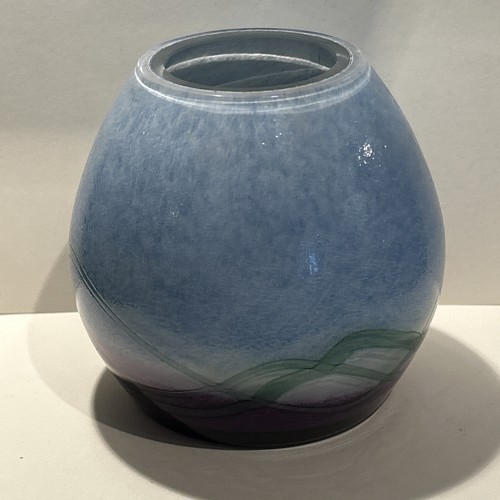 Vintage caithness glass vase - vintage,
