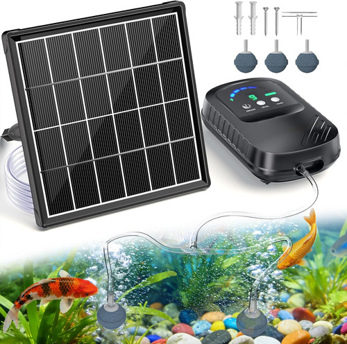 Solar pond aerator - pond,