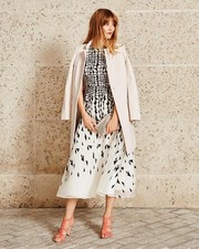 L K Bennett Silk Midi Dress
