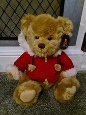 Harrods 2007 Plush Christmas Teddy Bear Benjamin