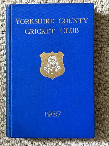 1927 yorkshire county cricket - 1927,