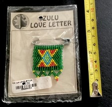 ZULU LOVE LETTER ON CARD BEADS