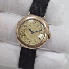 Vintage A. Lecoultre 10k Gold