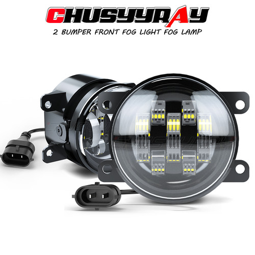 2pcs led front fog light - front,