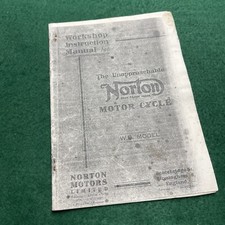 Norton WD Workshop Instruction