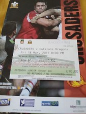 Crusaders V Catalan Dragons